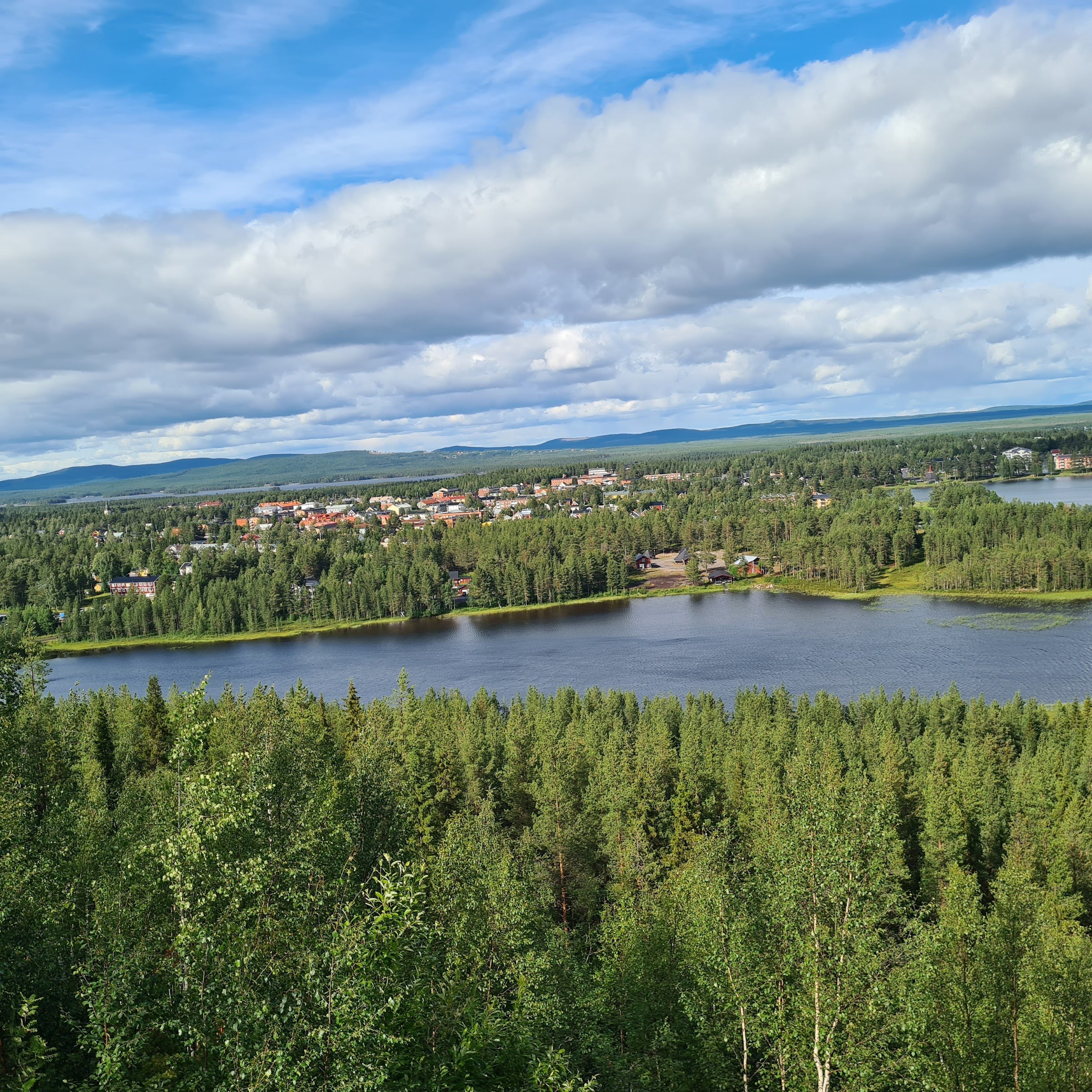 Lillberget panoramic view